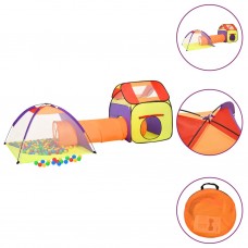 Rotaļu telts, krāsaina, 338x123x111 cm