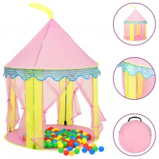 Rotaļu telts, rozā, 100x100x127 cm