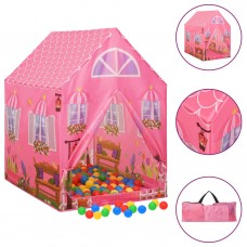 Rotaļu telts, rozā, 69x94x104 cm