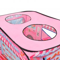 Rotaļu telts, rozā, 70x112x70 cm
