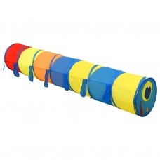 Bērnu rotaļu tunelis, krāsains, 245 cm, poliesters