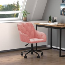 Biroja krēsls, rozā samts