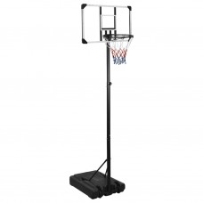 Basketbola vairogs, caurspīdīgs, 235-305 cm, polikarbonāts