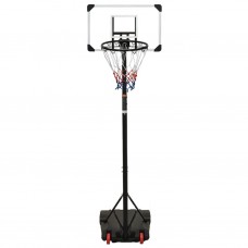 Basketbola vairogs, caurspīdīgs, 216-250 cm, polikarbonāts