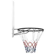 Basketbola vairogs, balts, 90x60x2 cm, polietilēns