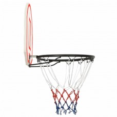 Basketbola vairogs, balts, 71x45x2 cm, polietilēns