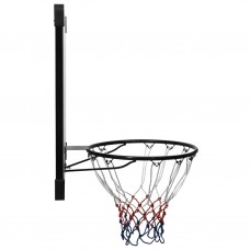Basketbola vairogs, caurspīdīgs, 106x69x3 cm, polikarbonāts