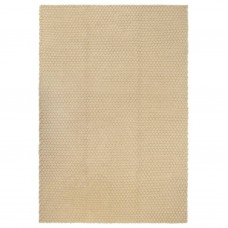 Paklājs, taisnstūra, dabīga krāsa, 80x160 cm, kokvilna