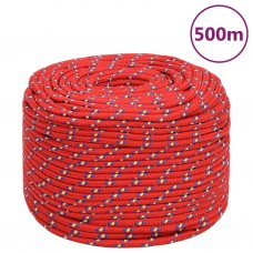 Laivu virve, sarkana, 10 mm, 500 m, polipropilēns