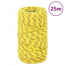 Laivu virve, dzeltena, 2 mm, 25 m, polipropilēns