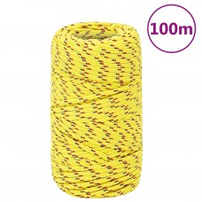 Laivu virve, dzeltena, 2 mm, 100 m, polipropilēns