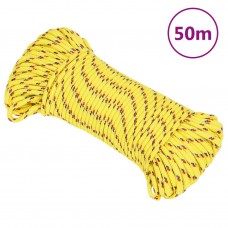 Laivu virve, dzeltena, 3 mm, 50 m, polipropilēns
