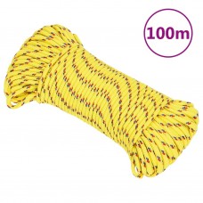 Laivu virve, dzeltena, 3 mm, 100 m, polipropilēns