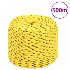 Laivu virve, dzeltena, 6 mm, 500 m, polipropilēns