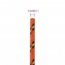 Laivu virve, oranža, 3 mm, 50 m, polipropilēns