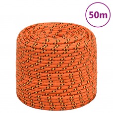 Laivu virve, oranža, 6 mm, 50 m, polipropilēns