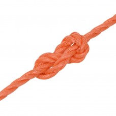 Darba virve, oranža, 6 mm, 25 m, polipropilēns