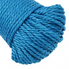 Darba virve, zila, 8 mm, 25 m, polipropilēns