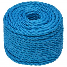 Darba virve, zila, 14 mm, 25 m, polipropilēns