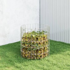 Dārza komposta nožogojums, ø50x50 cm, cinkots tērauds