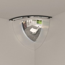 Satiksmes spoguļi, 2 gb., ceturtdaļas kupolveida, ø80cm, akrils