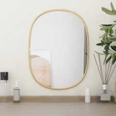 Sienas spogulis, zelta krāsā, 40x30 cm