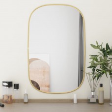 Sienas spogulis, zelta krāsā, 70x45 cm