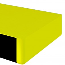 Stūru aizsargs, dzeltens un melns, 6x2x101,5 cm, pu