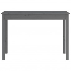 Konsoles galdiņš, pelēks, 110x40x75 cm, priedes masīvkoks