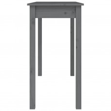 Konsoles galdiņš, pelēks, 110x40x75 cm, priedes masīvkoks