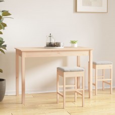 Virtuves galds, 110x55x75 cm, priedes masīvkoks