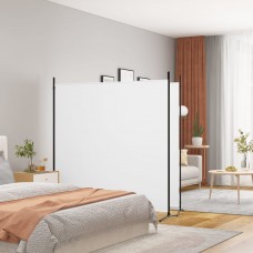 2-paneļu istabas aizslietnis, 348x180 cm, balts audums