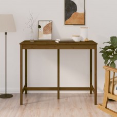 Bāra galds, medus brūns, 140x80x110 cm, priedes masīvkoks