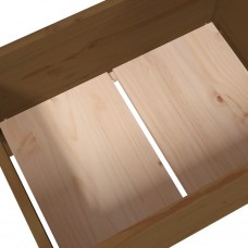 Puķu kaste, medus brūna, 178,5x44x75 cm, priedes masīvkoks