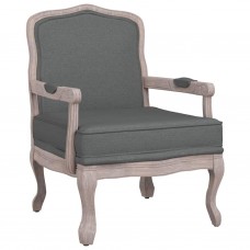 Atpūtas krēsls, tumši pelēks, 64x64x90 cm, audums