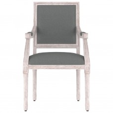 Atpūtas krēsls, tumši pelēks, 54x59x99 cm, audums