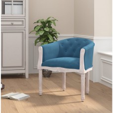Virtuves krēsls, zils samts