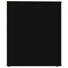 Naktsskapīši, 2 gab., melni, 50x39x47 cm