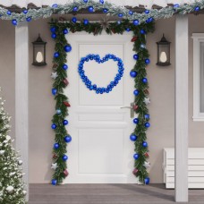 Ziemassvētku bumbiņas, zila, 175 cm, polistirols