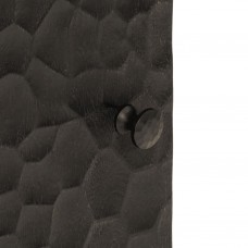 Vannasistabas skapītis, melns, 38x33x58 cm, mango masīvkoks