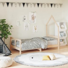Bērnu gultas rāmis, 80x160 cm, priedes masīvkoks