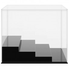 Vitrīnas kaste, caurspīdīga, 24x16x13 cm, akrils