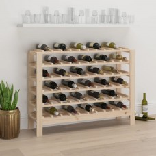 Vīna pudeļu plaukts, 109,5x30x82 cm, priedes masīvkoks