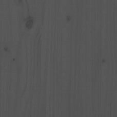 Radiatora pārsegs, pelēks, 169x19x84 cm, priedes masīvkoks