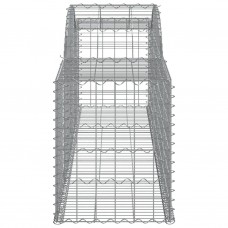 Arkveida gabiona grozi, 17 gb., 300x50x60/80 cm, cinkota dzelzs