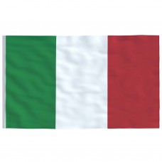 Itālijas karogs un masts, 5,55 m, alumīnijs