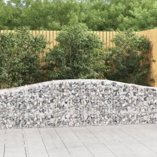 Arkveida gabiona grozs, 400x50x60/80 cm, cinkota dzelzs
