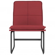 Atpūtas krēsls, vīnsarkans, 54x75x76 cm, mākslīgā āda