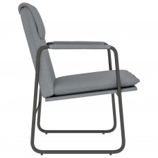 Atpūtas krēsls, gaiši pelēks, 55x64x80 cm, audums