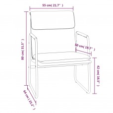 Atpūtas krēsls, gaiši pelēks, 55x64x80 cm, audums